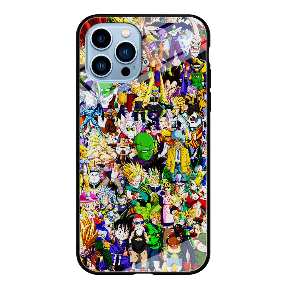 Dragon Ball Z All Characters iPhone 13 Pro Case-Phone Case-Tempered Glass Case-Altracase