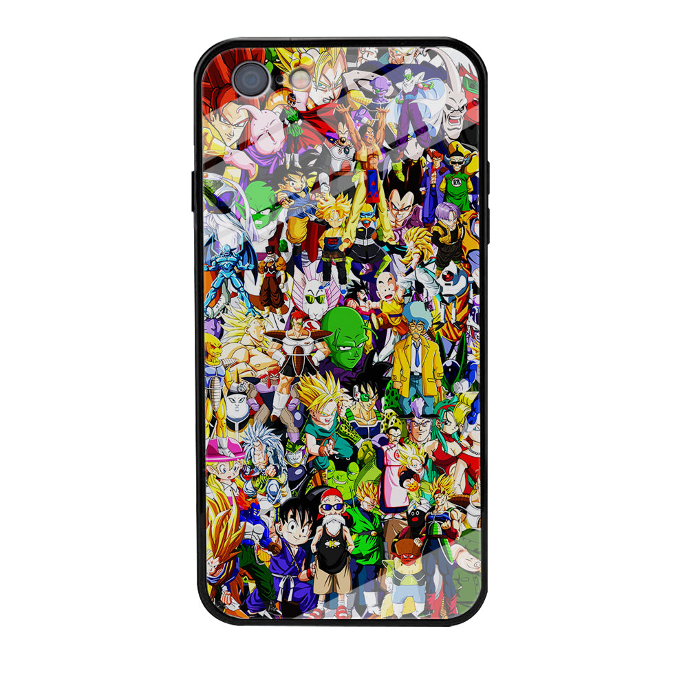 Dragon Ball Z All Characters iPhone 6 Plus | 6s Plus Case-Phone Case-Tempered Glass Case-Altracase