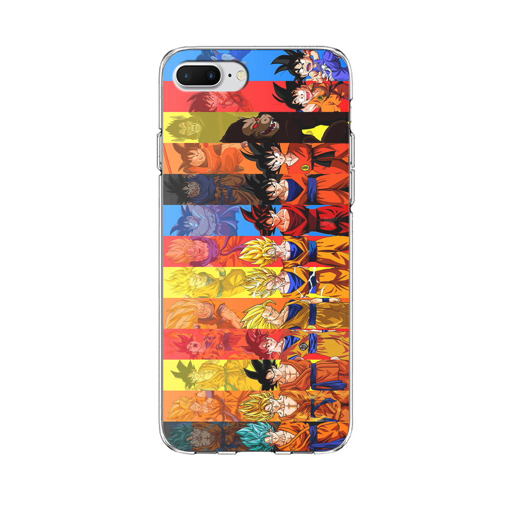 Dragon Ball Z Evolution iPhone 8 Plus Case-Phone Case-Clear Soft Case-Altracase