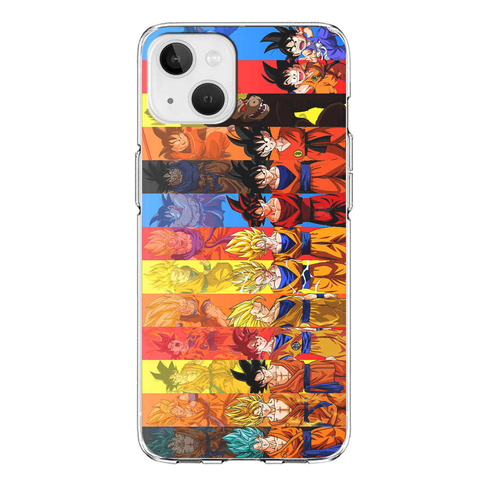 Dragon Ball Z Evolution iPhone 13 Mini Case-Phone Case-Clear Soft Case-Altracase