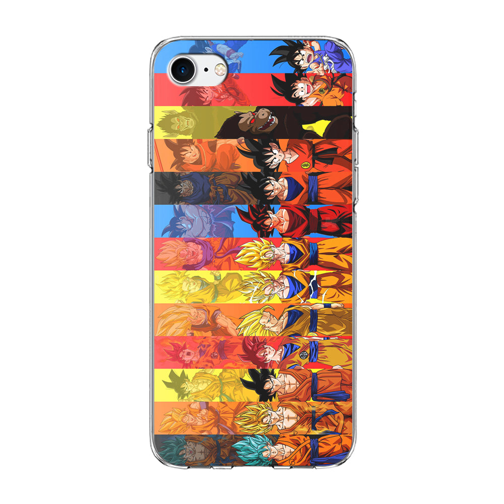 Dragon Ball Z Evolution iPhone 7 Case-Phone Case-Clear Soft Case-Altracase