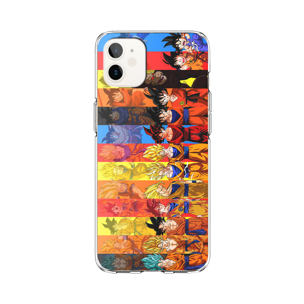 Dragon Ball Z Evolution iPhone 12 Mini Case-Phone Case-Clear Soft Case-Altracase