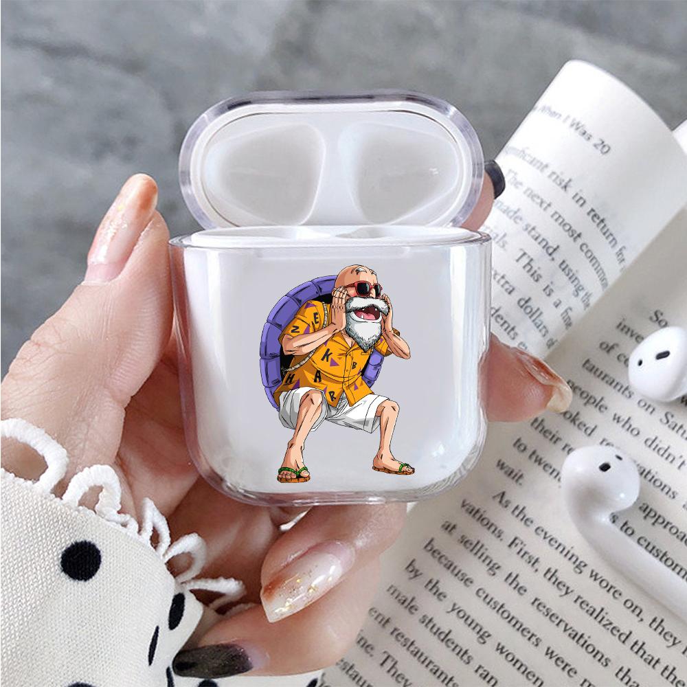 Dragon Ball Master Roshi Hard Plastic Protective Clear Case Cover For Apple Airpods-AirPod Case-Altracase