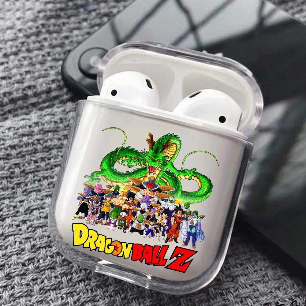 Dragon Ball Z Family Hard Plastic Protective Clear Case Cover For Apple Airpods-AirPod Case-Altracase
