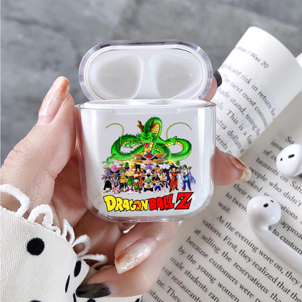 Dragon Ball Z Family Hard Plastic Protective Clear Case Cover For Apple Airpods-AirPod Case-Altracase
