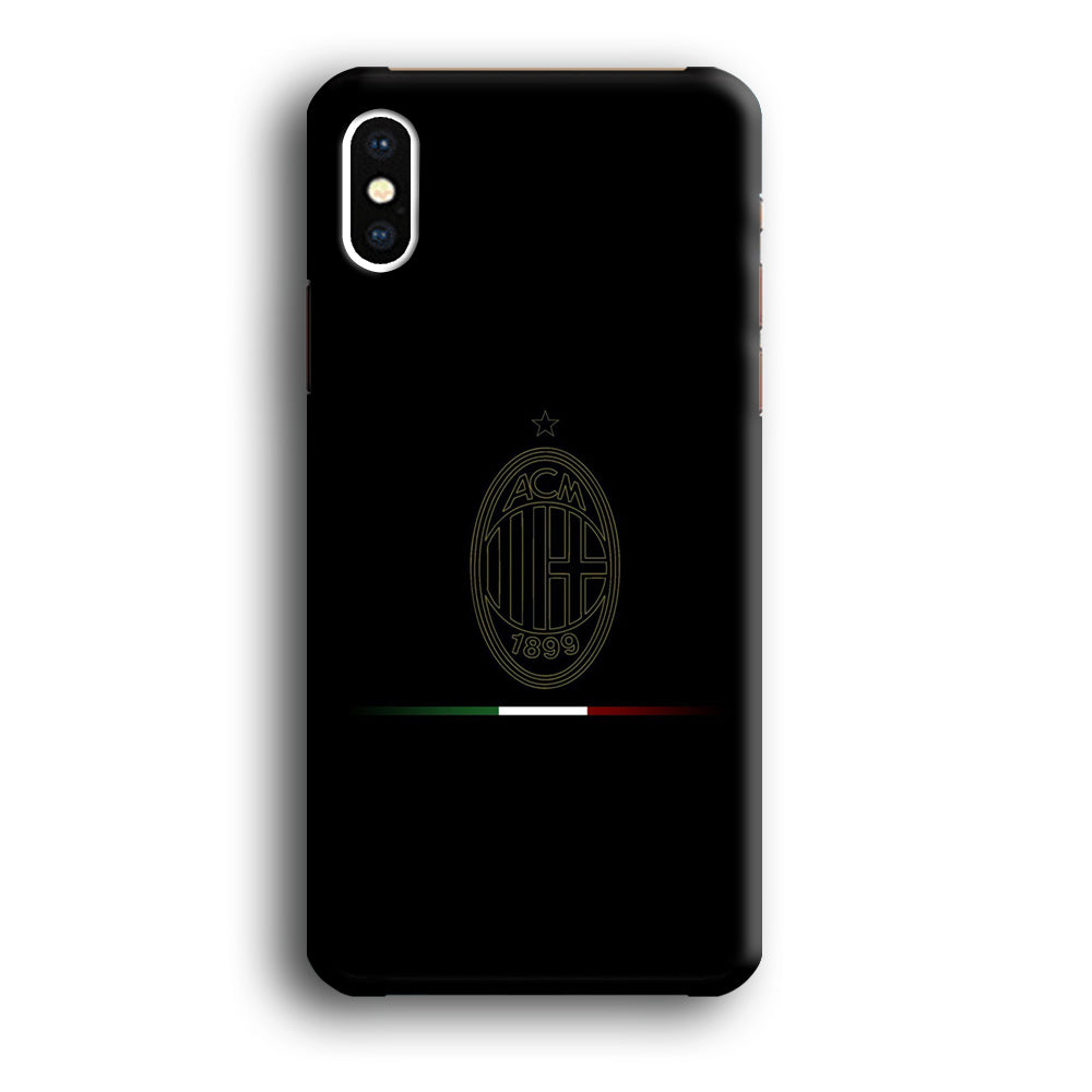 FB AC Milan iPhone Xs Case-Phone Case-3D Case-Altracase
