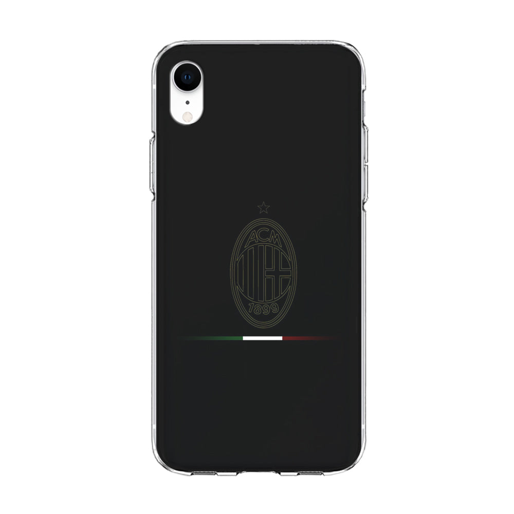 FB AC Milan iPhone XR Case-Phone Case-Clear Soft Case-Altracase