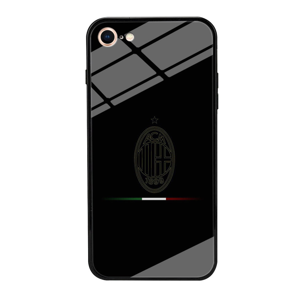FB AC Milan iPhone 7 Case-Phone Case-Tempered Glass Case-Altracase