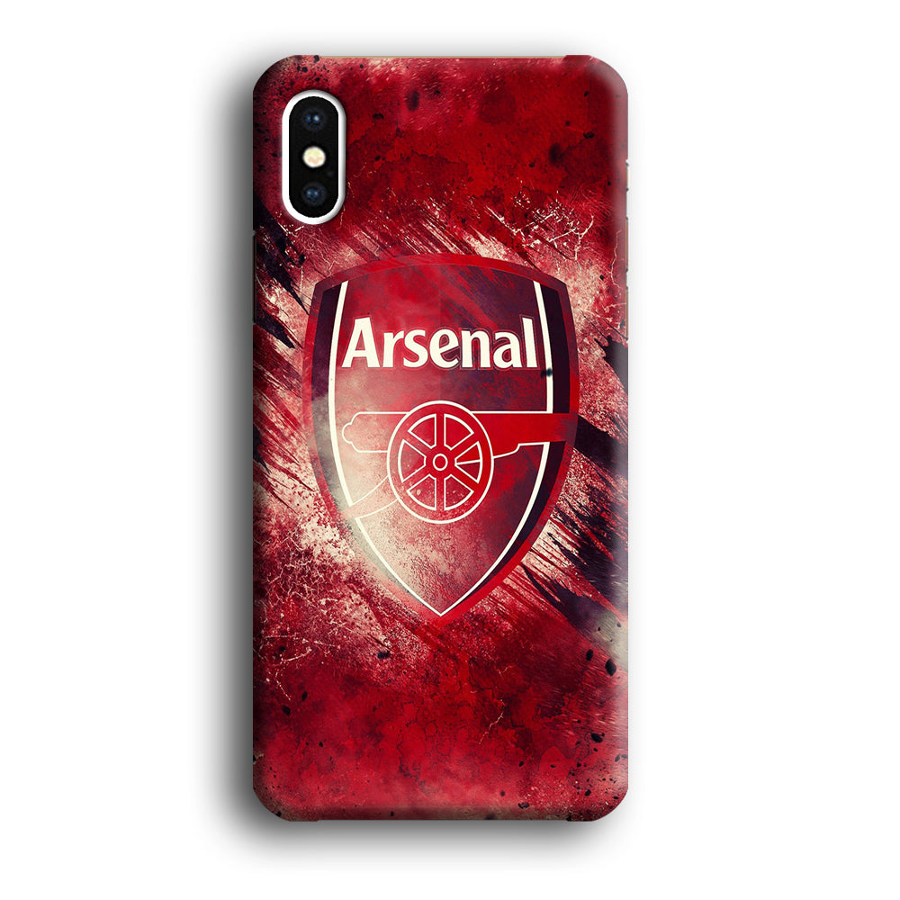 FB Arsenal iPhone Xs Case-Phone Case-3D Case-Altracase