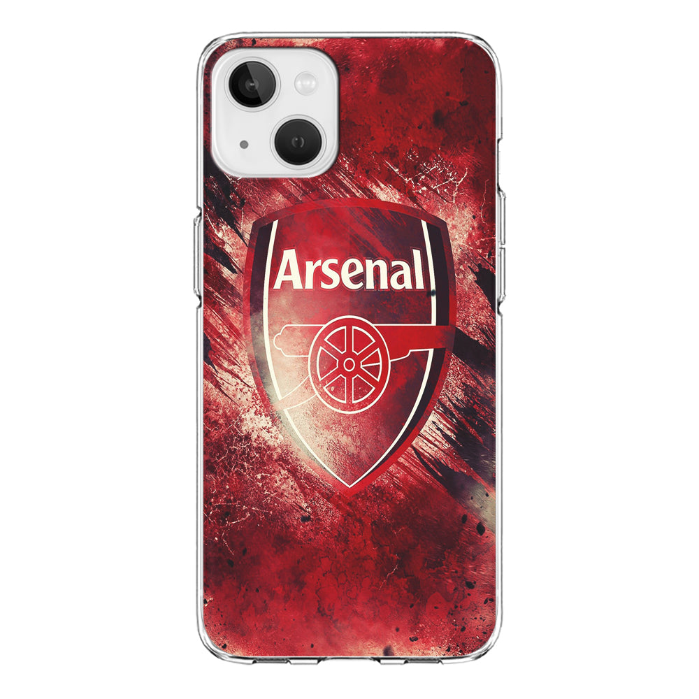 FB Arsenal iPhone 13 Mini Case-Phone Case-Clear Soft Case-Altracase