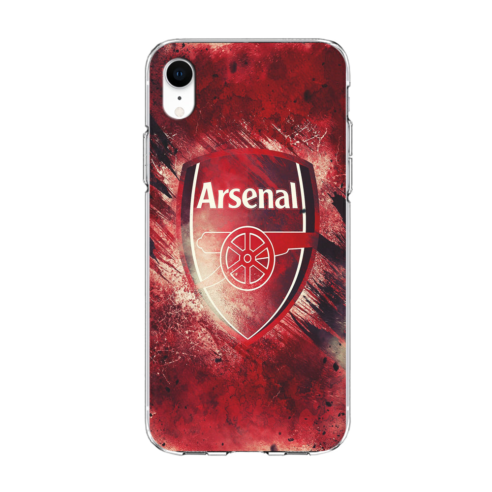 FB Arsenal iPhone XR Case-Phone Case-Clear Soft Case-Altracase