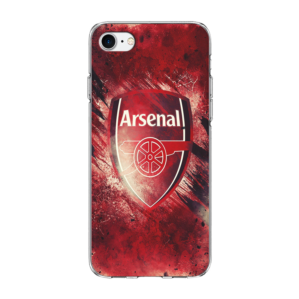 FB Arsenal iPhone 7 Case-Phone Case-Clear Soft Case-Altracase