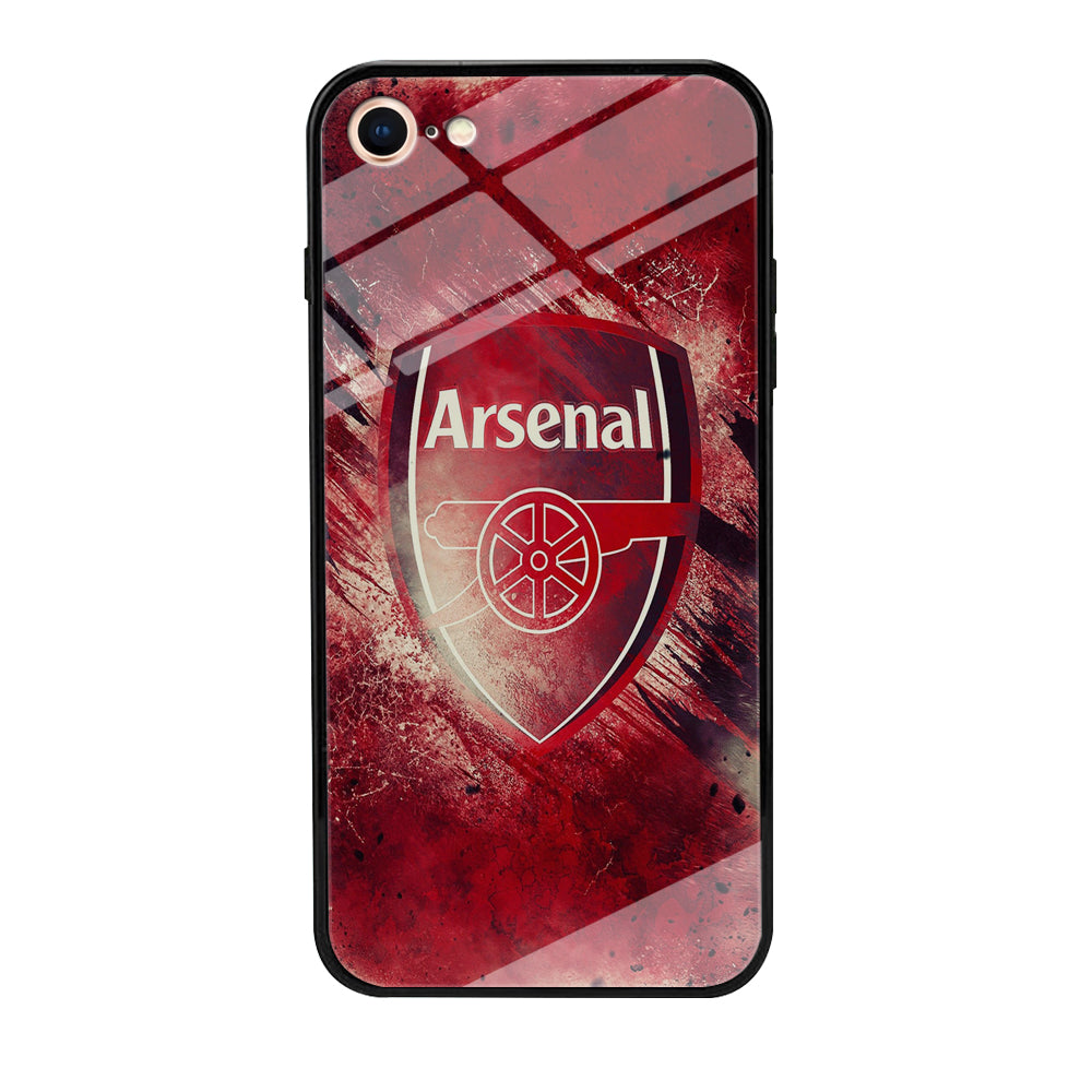 FB Arsenal iPhone 7 Case-Phone Case-Tempered Glass Case-Altracase