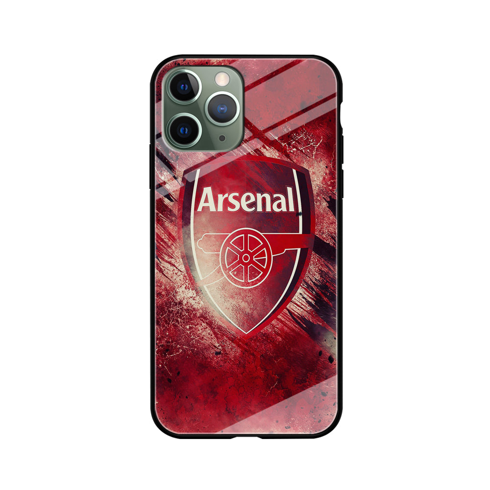 FB Arsenal iPhone 11 Pro Case-Phone Case-Tempered Glass Case-Altracase