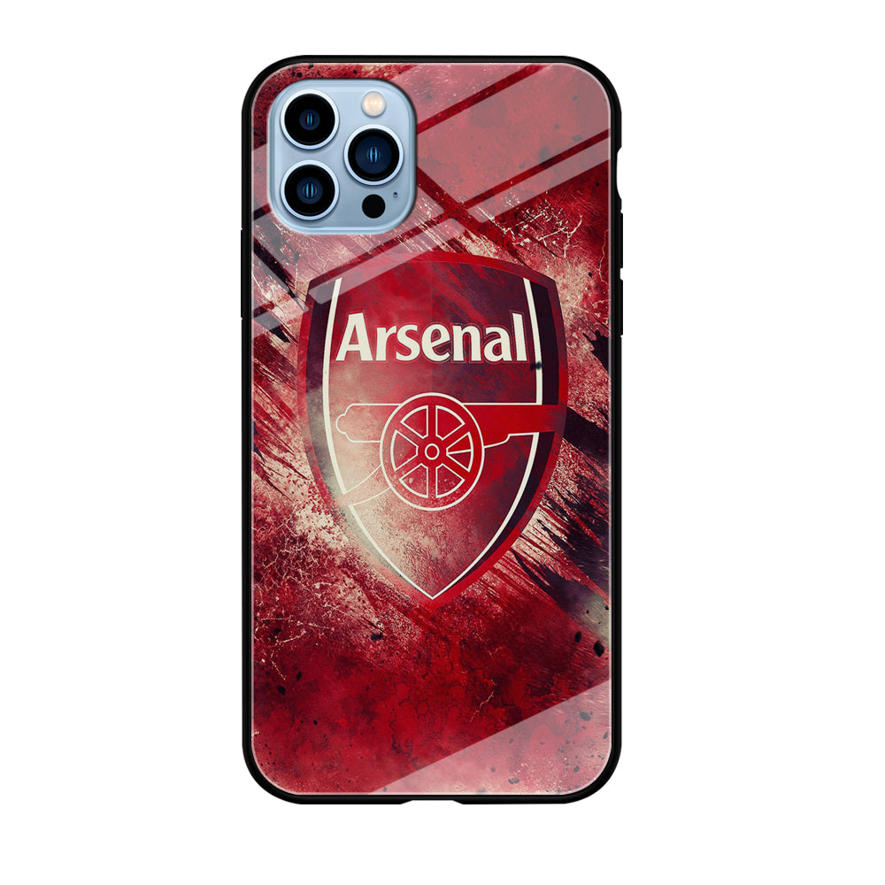 FB Arsenal iPhone 12 Pro Max Case-Phone Case-Tempered Glass Case-Altracase