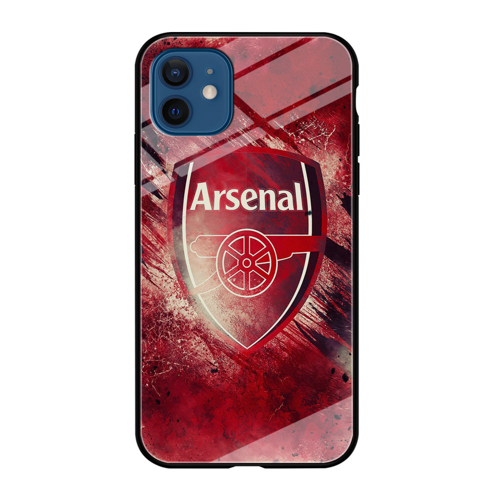 FB Arsenal iPhone 12 Case-Phone Case-Tempered Glass Case-Altracase