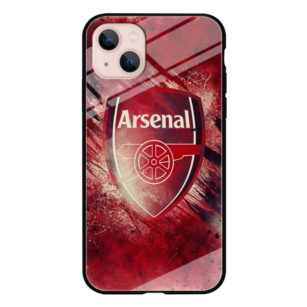 FB Arsenal iPhone 13 Mini Case-Phone Case-Tempered Glass Case-Altracase