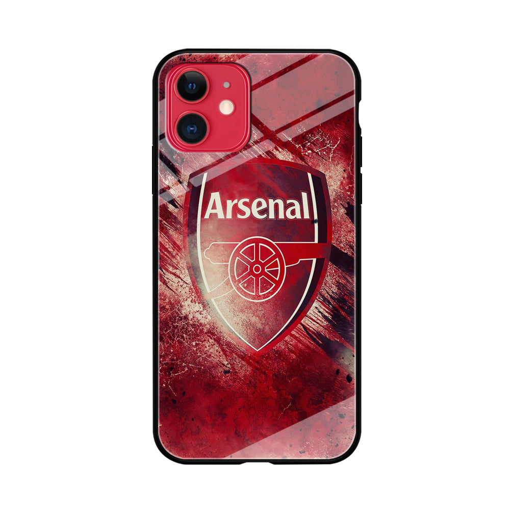 FB Arsenal iPhone 11 Case-Phone Case-Tempered Glass Case-Altracase