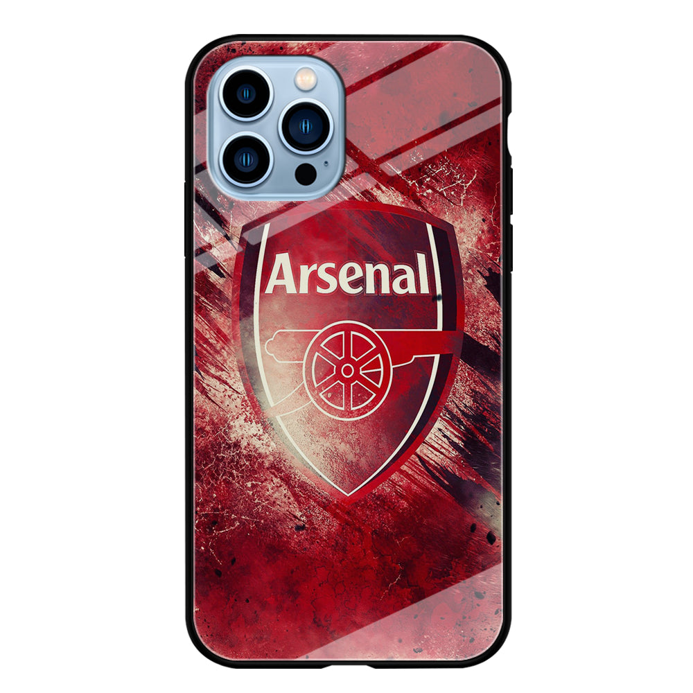 FB Arsenal iPhone 15 Pro Case-Phone Case-Tempered Glass Case-Altracase