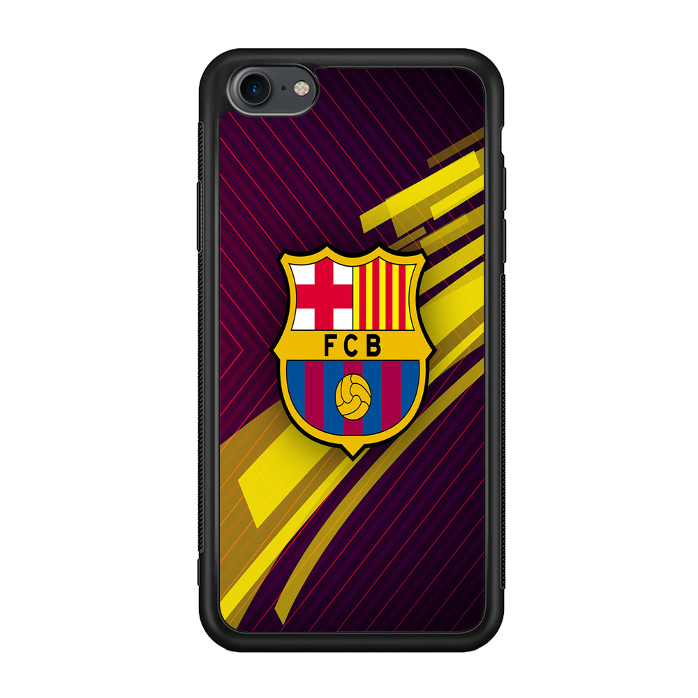FB Barcelona 001 iPhone 7 Case-Phone Case-Rubber Black (2D Case)-Altracase