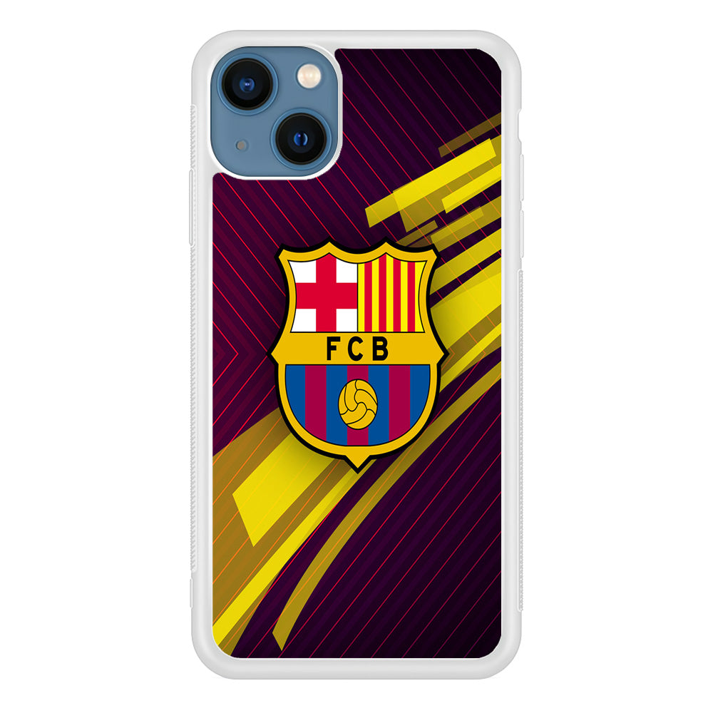 FB Barcelona 001 iPhone 13 Case-Phone Case-Rubber White (2D Case)-Altracase