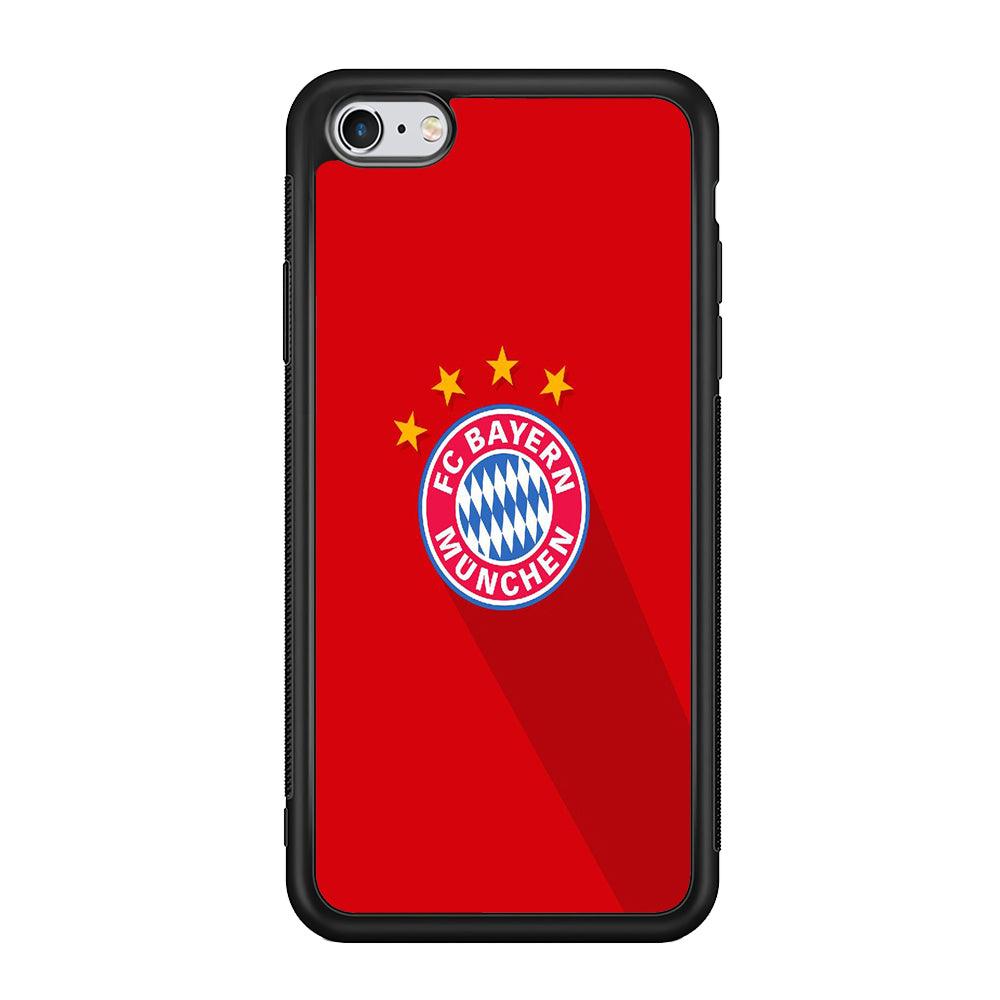 FB Bayern Munich 003 iPhone 6 | 6s Case-Phone Case-Rubber Black (2D Case)-Altracase