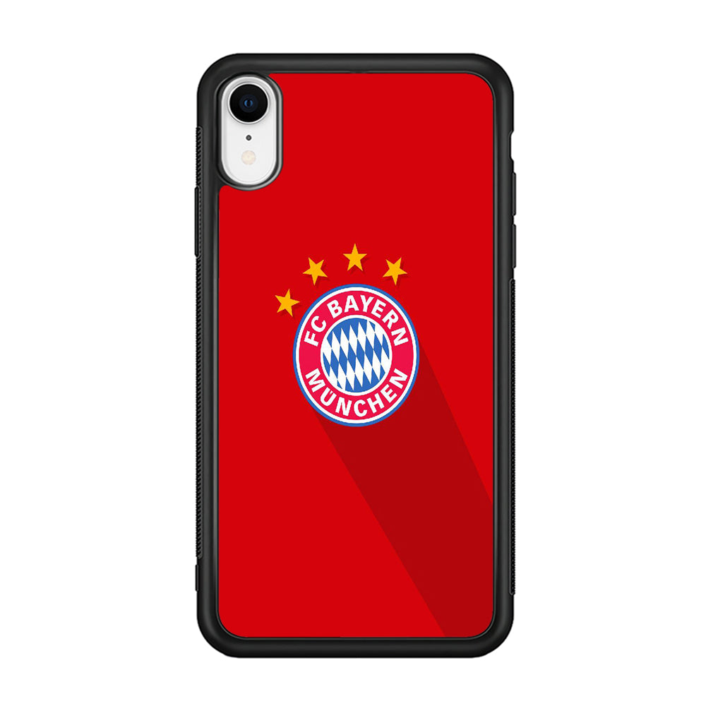 FB Bayern Munich 003 iPhone XR Case-Phone Case-Rubber Black (2D Case)-Altracase