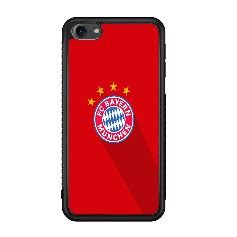 FB Bayern Munich 003 iPod Touch 6 Case-Phone Case-Rubber Black (2D Case)-Altracase