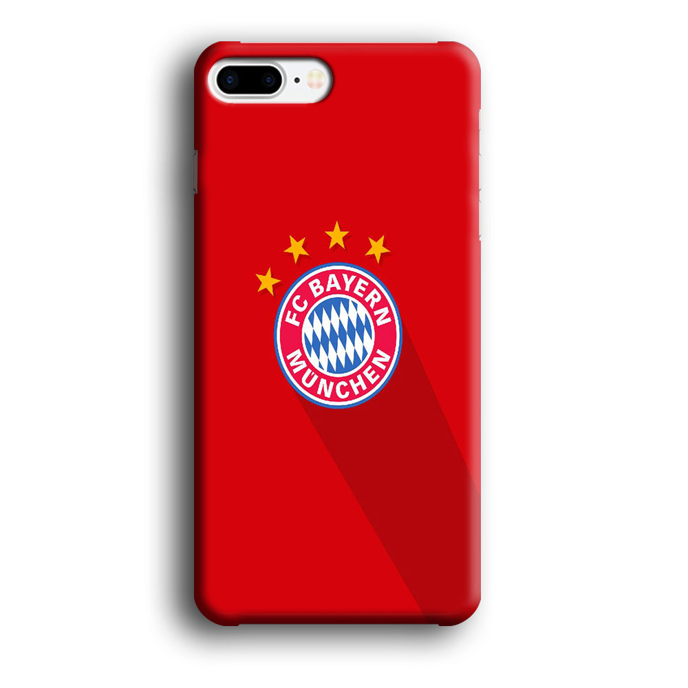 FB Bayern Munich 003 iPhone 8 Plus Case-Phone Case-Tempered Glass Case-Altracase