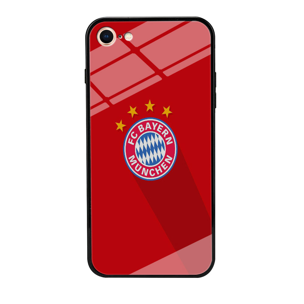 FB Bayern Munich 003 iPhone SE 2020 Case-Phone Case-Tempered Glass Case-Altracase