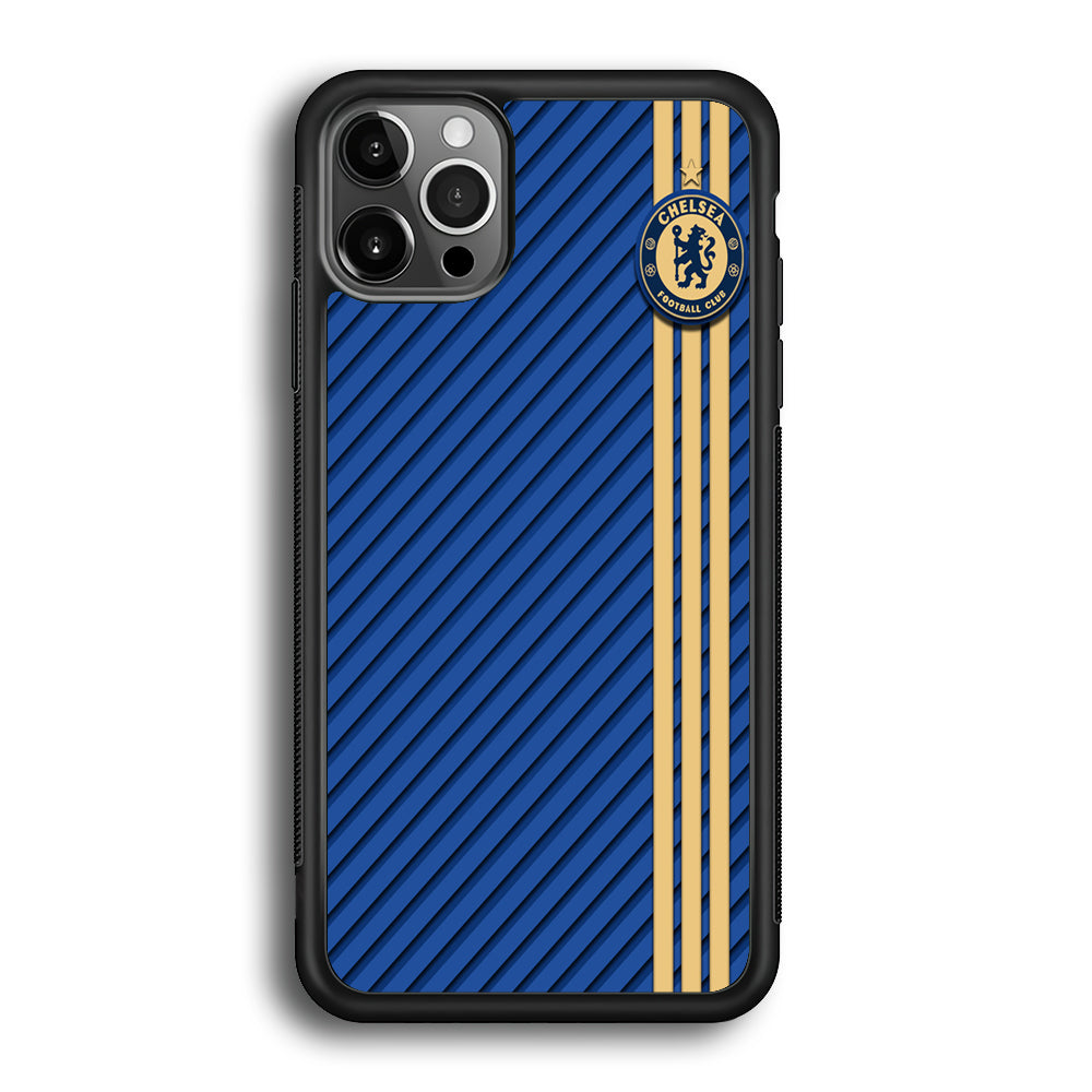 FB Chelsea 002 iPhone 12 Pro Max Case-Phone Case-Rubber Black (2D Case)-Altracase