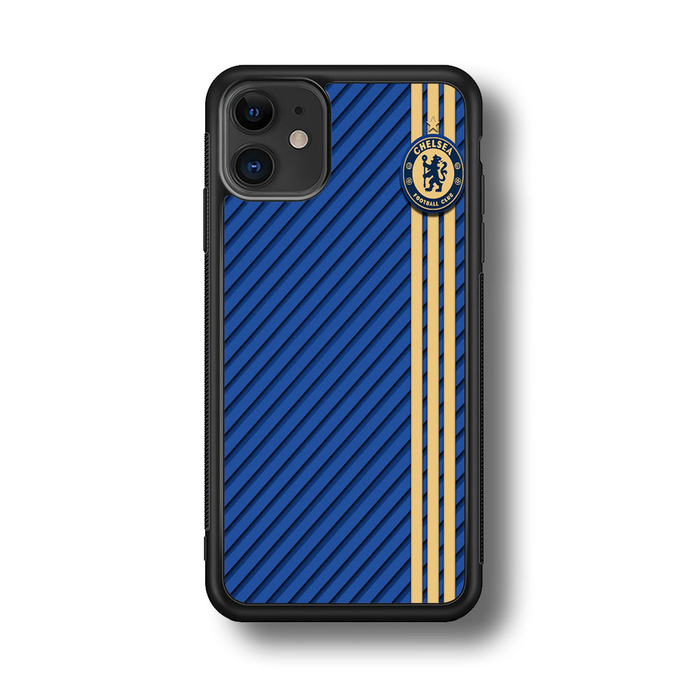 FB Chelsea 002 iPhone 11 Case-Phone Case-Rubber Black (2D Case)-Altracase
