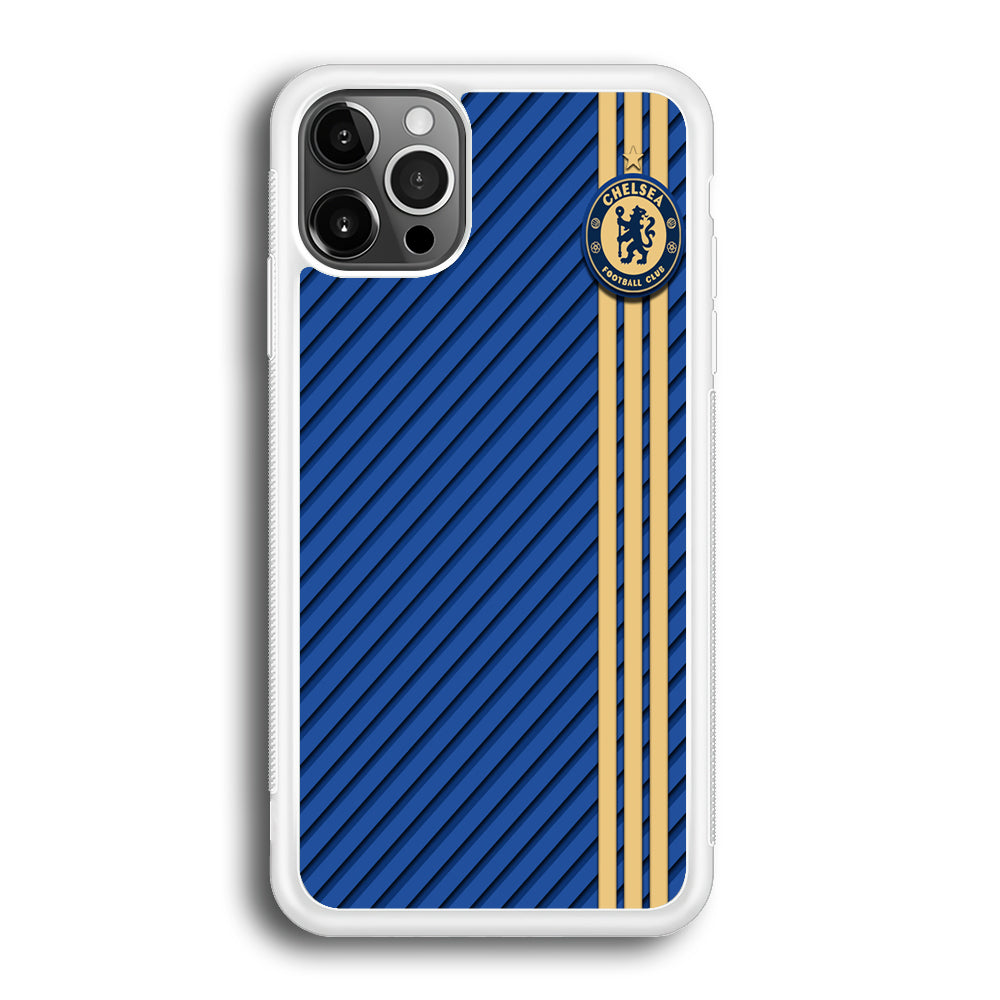 FB Chelsea 002 iPhone 12 Pro Max Case-Phone Case-Rubber White (2D Case)-Altracase