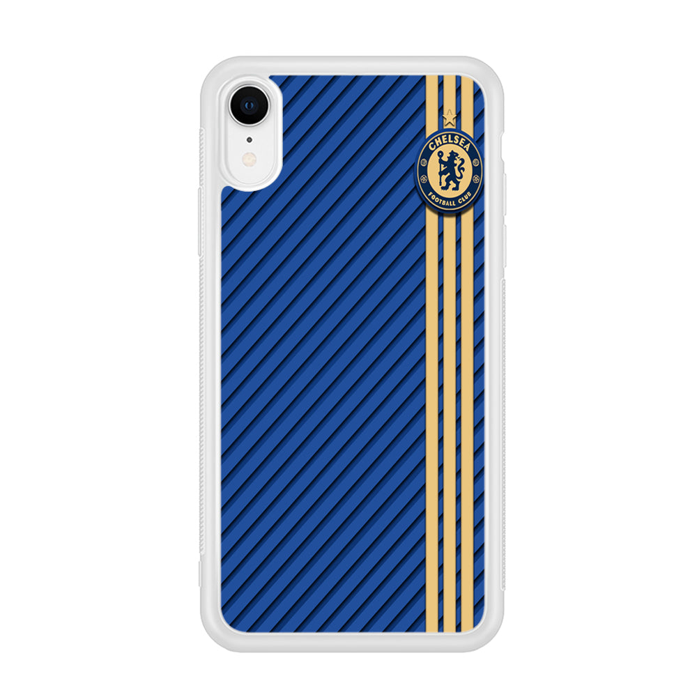 FB Chelsea 002 iPhone XR Case-Phone Case-Rubber White (2D Case)-Altracase