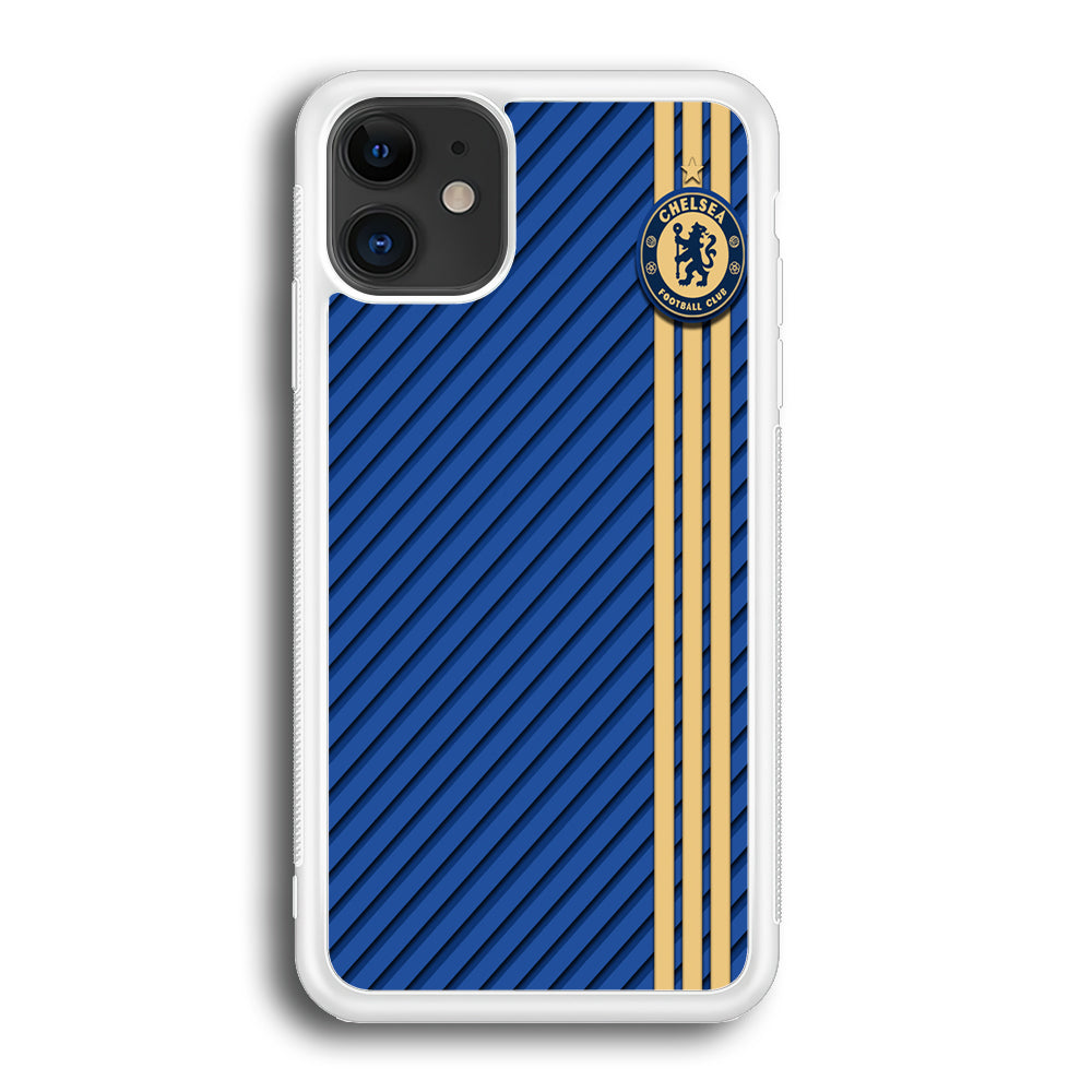 FB Chelsea 002 iPhone 12 Case-Phone Case-Rubber White (2D Case)-Altracase