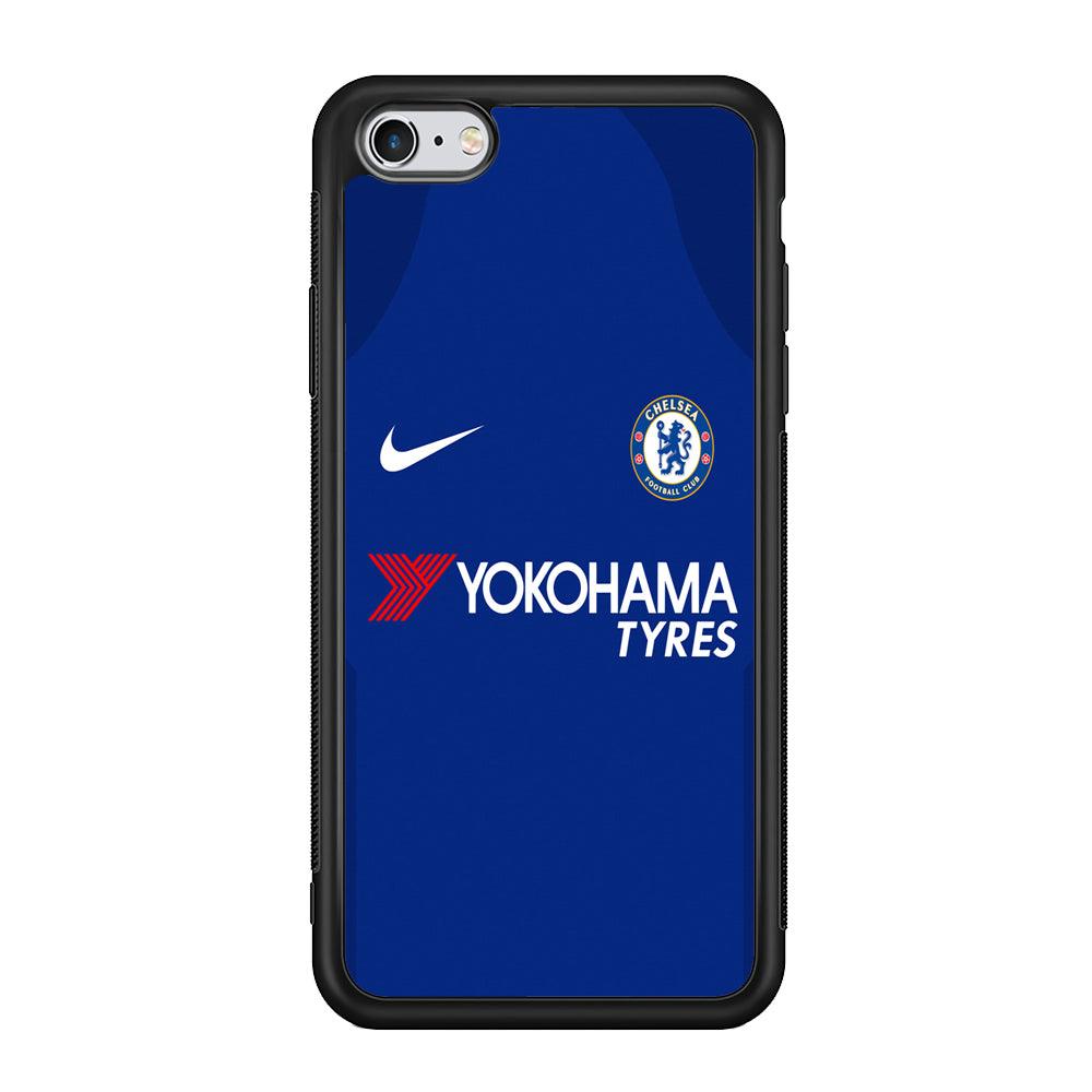 FB Chelsea Jersey iPhone 6 | 6s Case-Phone Case-Rubber Black (2D Case)-Altracase