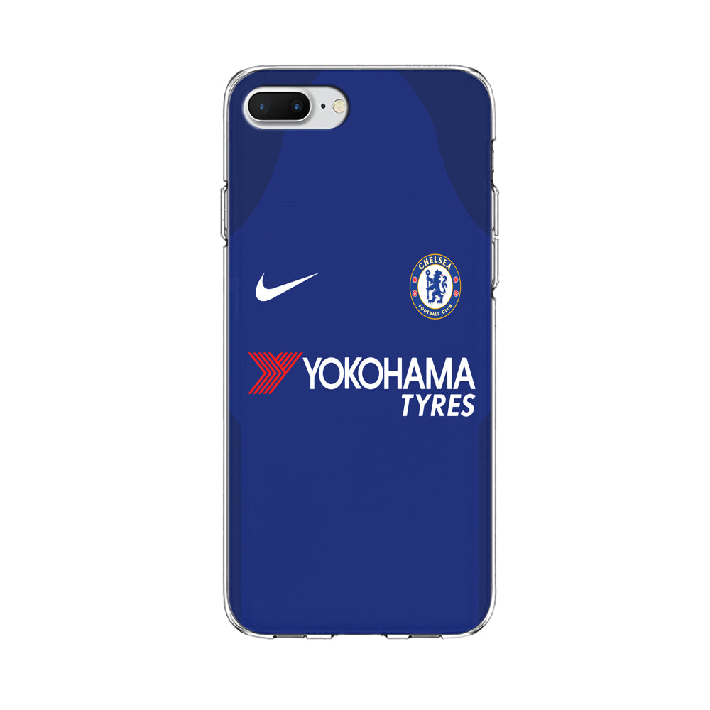 FB Chelsea Jersey iPhone 8 Plus Case-Phone Case-Clear Soft Case-Altracase