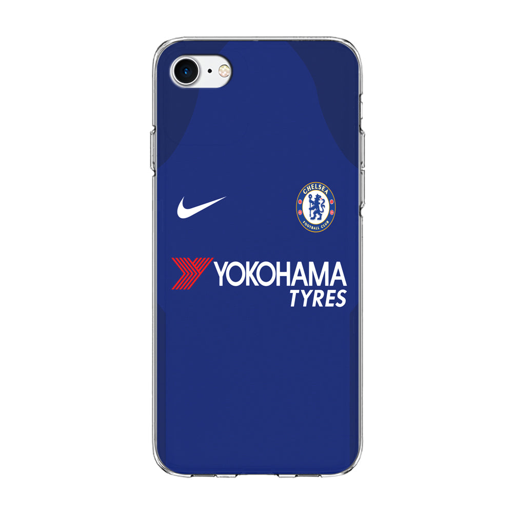 FB Chelsea Jersey iPhone 7 Case-Phone Case-Clear Soft Case-Altracase