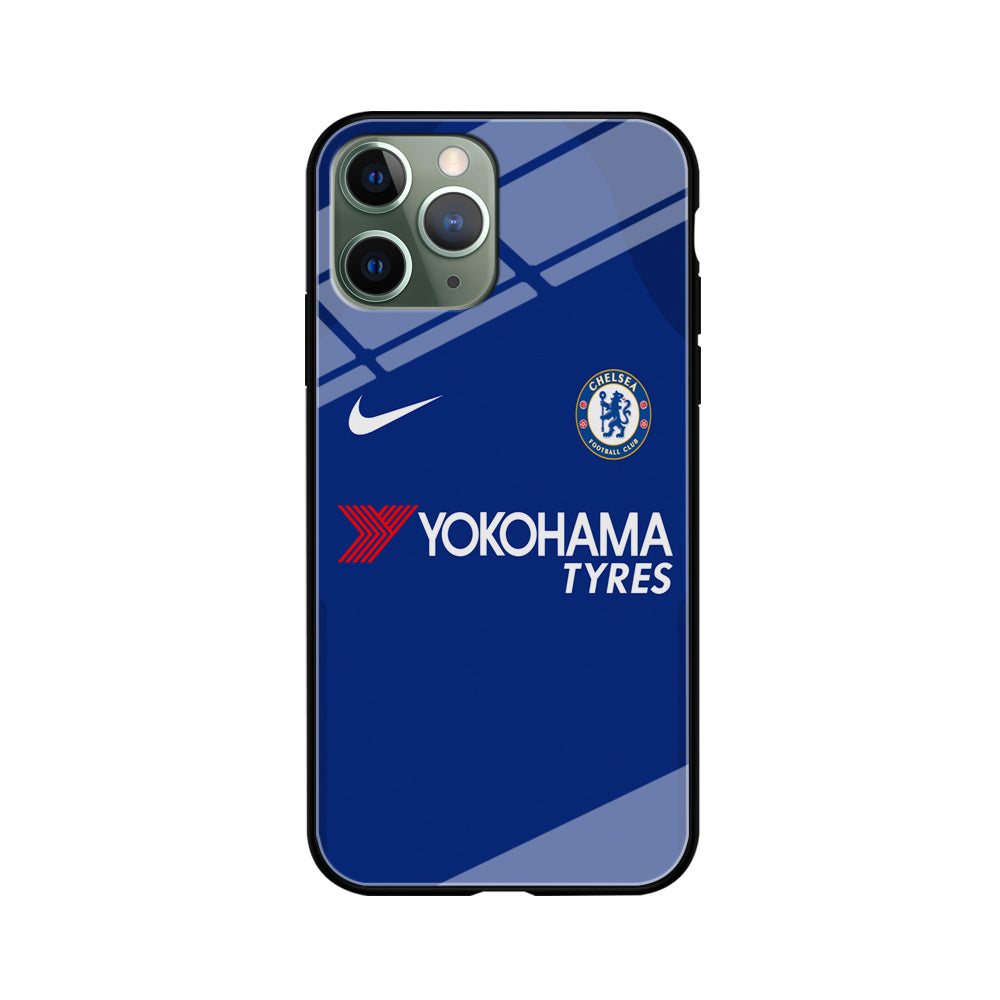 FB Chelsea Jersey iPhone 11 Pro Case-Phone Case-Tempered Glass Case-Altracase