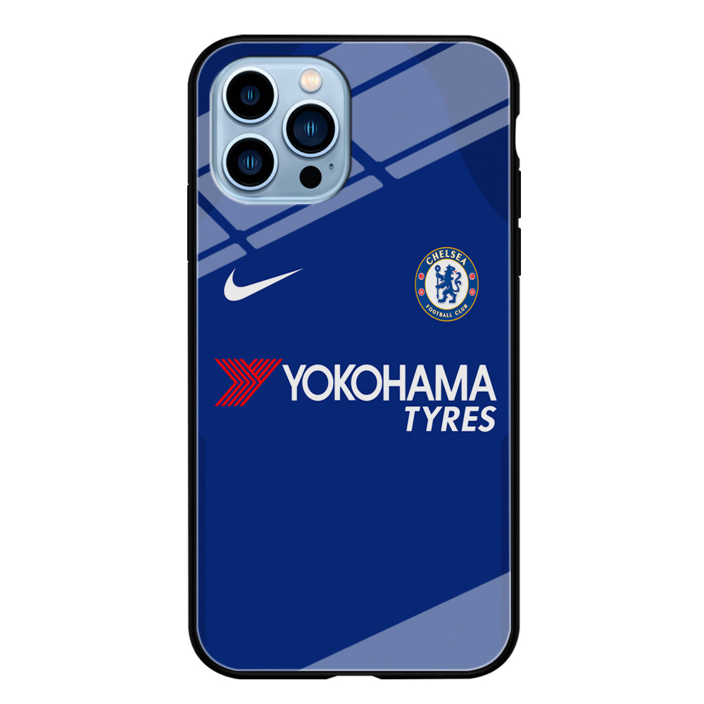 FB Chelsea Jersey iPhone 15 Pro Max Case-Phone Case-Tempered Glass Case-Altracase