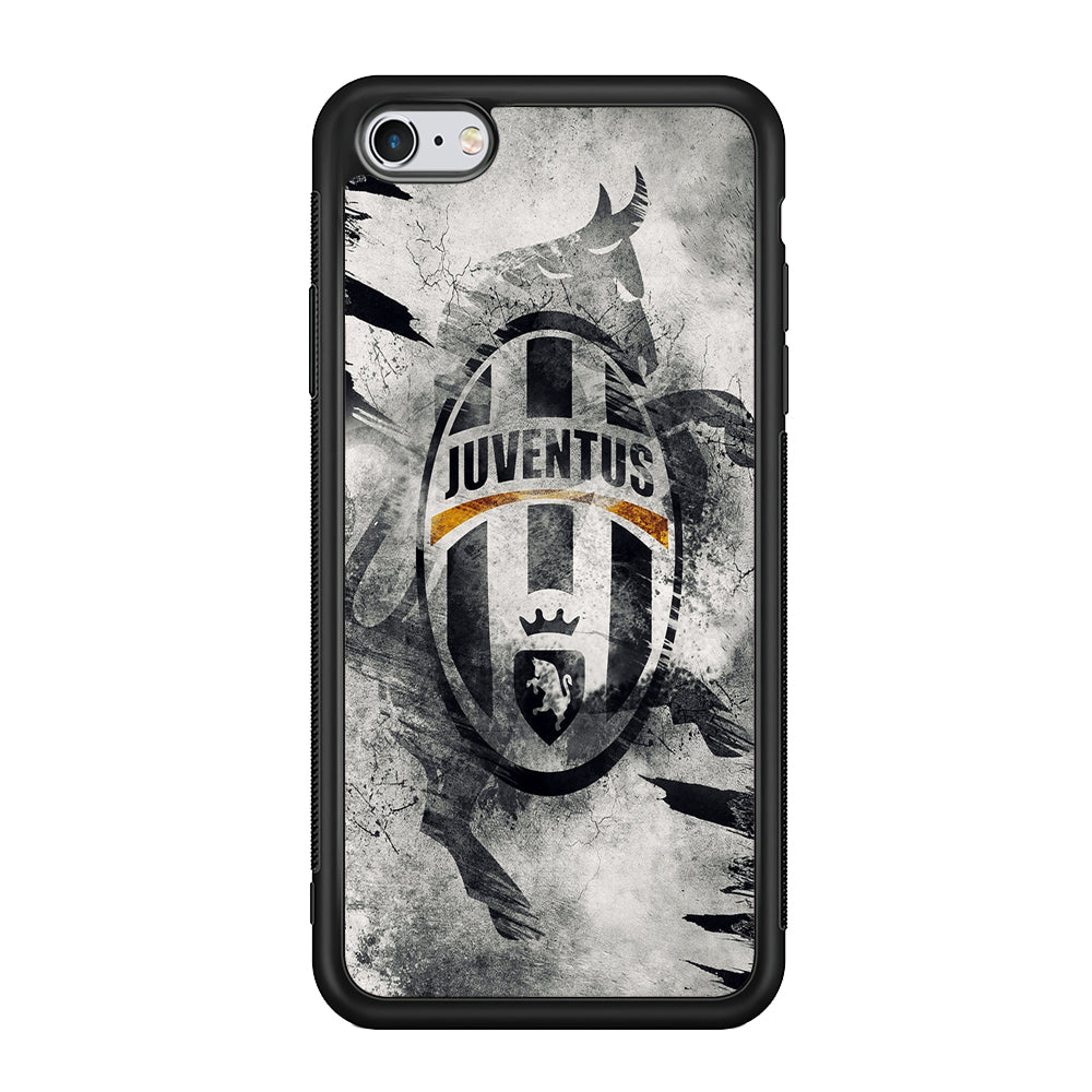 FB Juventus iPhone 6 Plus | 6s Plus Case-Phone Case-Rubber Black (2D Case)-Altracase