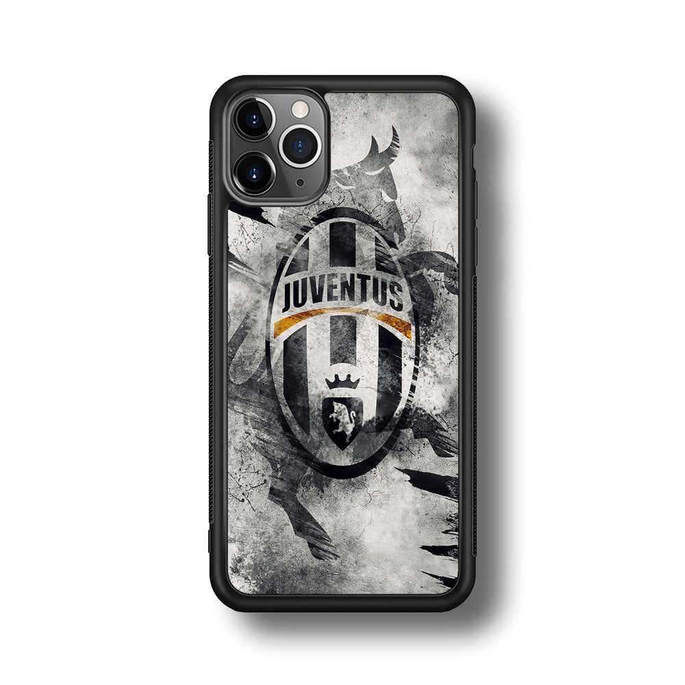 FB Juventus iPhone 11 Pro Max Case-Phone Case-Rubber Black (2D Case)-Altracase