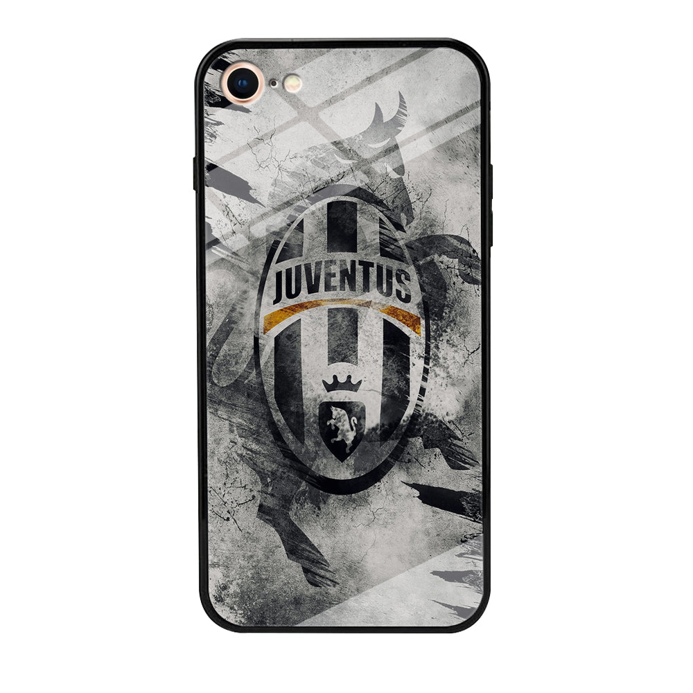 FB Juventus iPhone 8 Case-Phone Case-Tempered Glass Case-Altracase