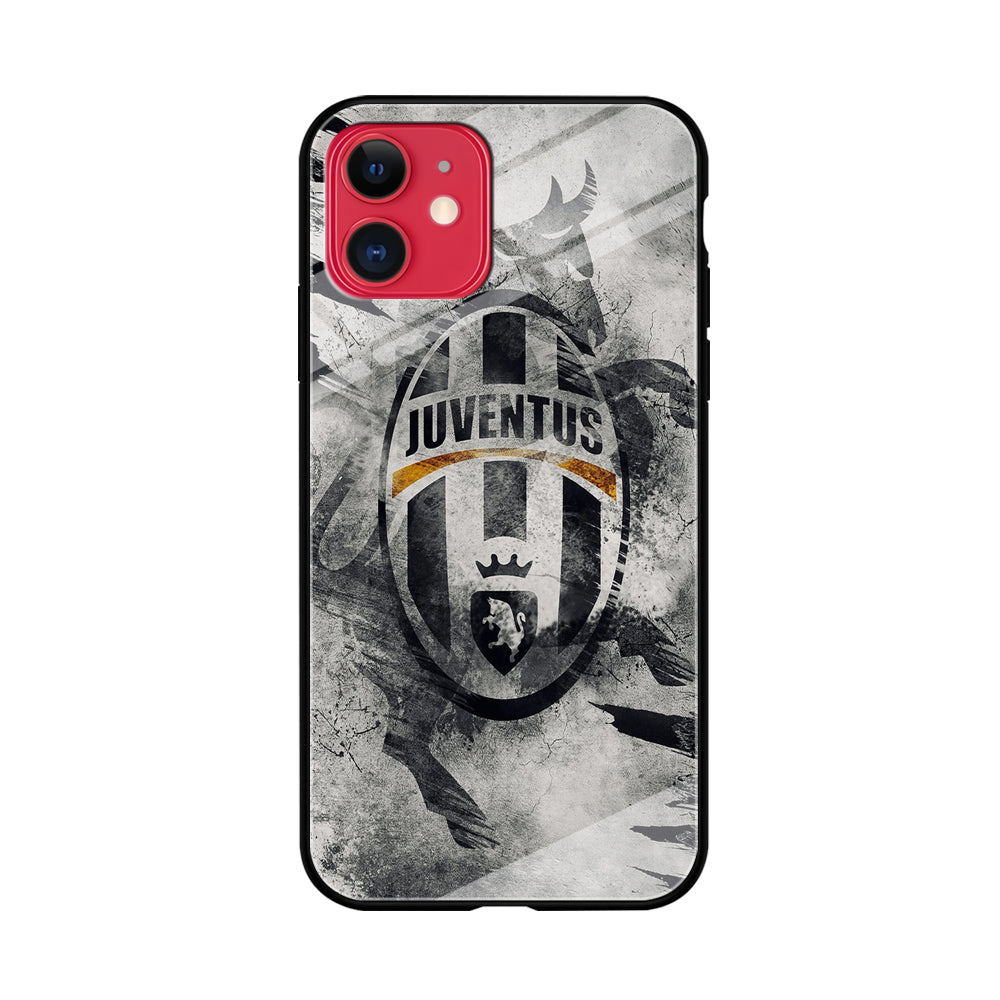 FB Juventus iPhone 11 Case-Phone Case-Tempered Glass Case-Altracase