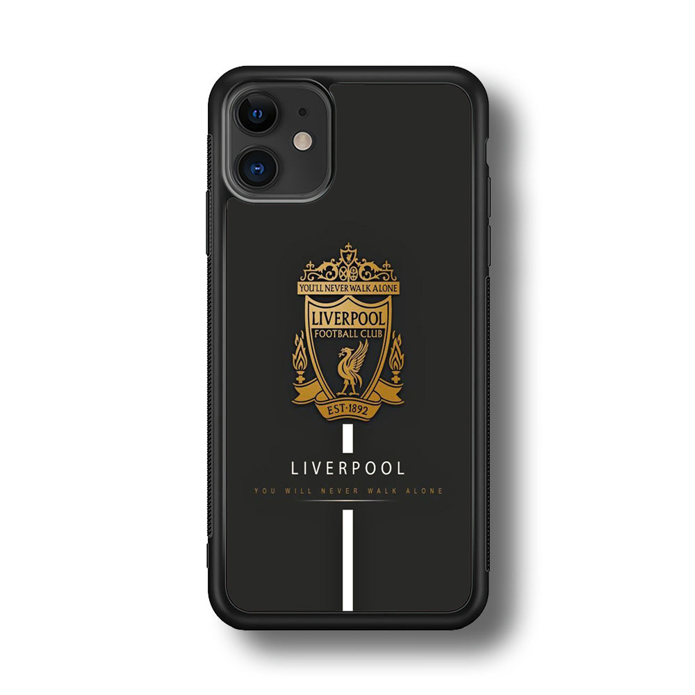 FB Liverpool 001 iPhone 11 Case-Phone Case-Rubber Black (2D Case)-Altracase