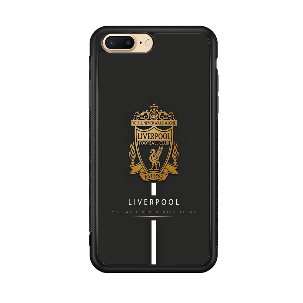 FB Liverpool 001 iPhone 8 Plus Case-Phone Case-Rubber Black (2D Case)-Altracase