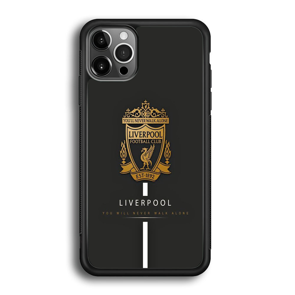 FB Liverpool 001 iPhone 12 Pro Max Case-Phone Case-Rubber Black (2D Case)-Altracase