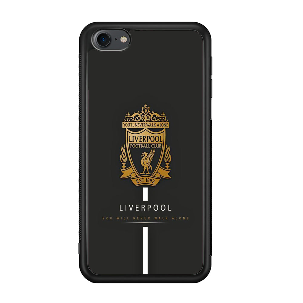 FB Liverpool 001 iPod Touch 6 Case-Phone Case-Rubber White (2D Case)-Altracase