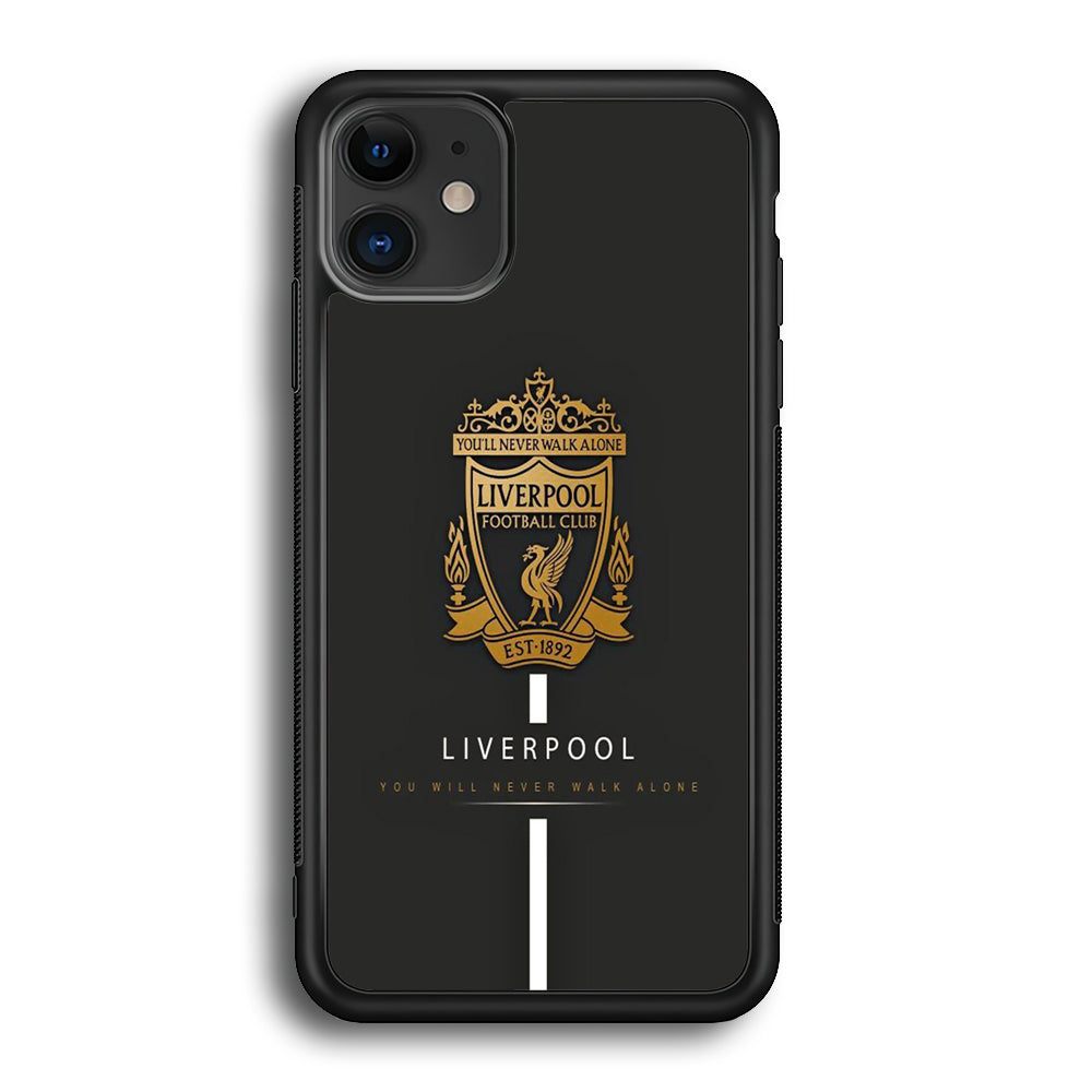 FB Liverpool 001 iPhone 12 Case-Phone Case-Rubber Black (2D Case)-Altracase