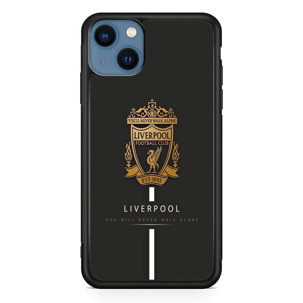 FB Liverpool 001 iPhone 13 Case-Phone Case-Rubber Black (2D Case)-Altracase